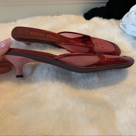 miu miu | vintage 90s kitten heels - Picture 2 of 4